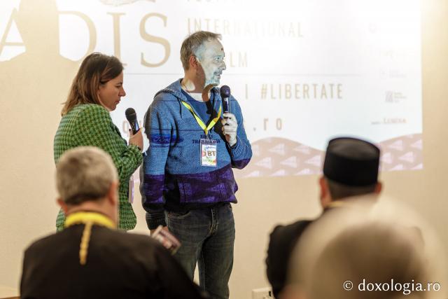 Proiecția filmului artistic Slujba (Serbia) / Foto: Oana Nechifor