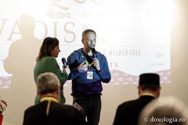 Proiecția filmului artistic Slujba (Serbia) / Foto: Oana Nechifor