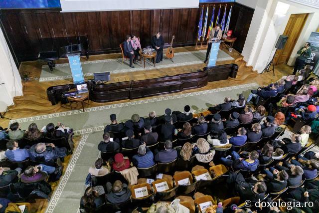 Conferință Jonathan Jackson (actor din SUA), Aula Magna Mihai Eminescu (Universitatea Al. I. Cuza Iași)