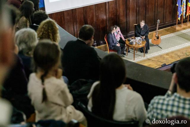 Conferință Jonathan Jackson (actor din SUA), Aula Magna Mihai Eminescu (Universitatea Al. I. Cuza Iași)