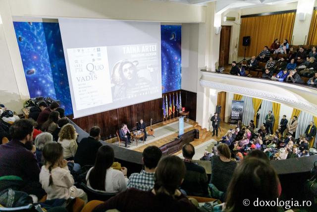 Conferință Jonathan Jackson (actor din SUA), Aula Magna Mihai Eminescu (Universitatea Al. I. Cuza Iași)