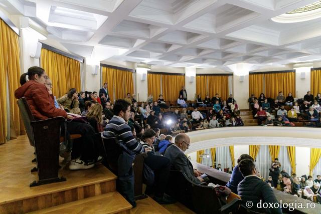 Conferință Jonathan Jackson (actor din SUA), Aula Magna Mihai Eminescu (Universitatea Al. I. Cuza Iași)