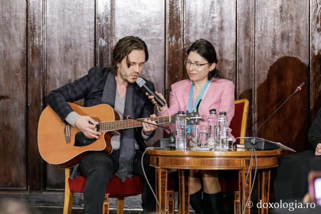 Conferință Jonathan Jackson (actor din SUA), Aula Magna Mihai Eminescu (Universitatea Al. I. Cuza Iași)