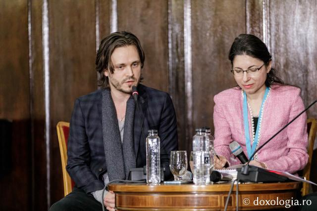 Conferință Jonathan Jackson (actor din SUA), Aula Magna Mihai Eminescu (Universitatea Al. I. Cuza Iași)
