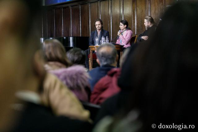 Conferință Jonathan Jackson (actor din SUA), Aula Magna Mihai Eminescu (Universitatea Al. I. Cuza Iași)