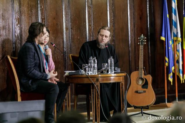 Conferință Jonathan Jackson (actor din SUA), Aula Magna Mihai Eminescu (Universitatea Al. I. Cuza Iași)