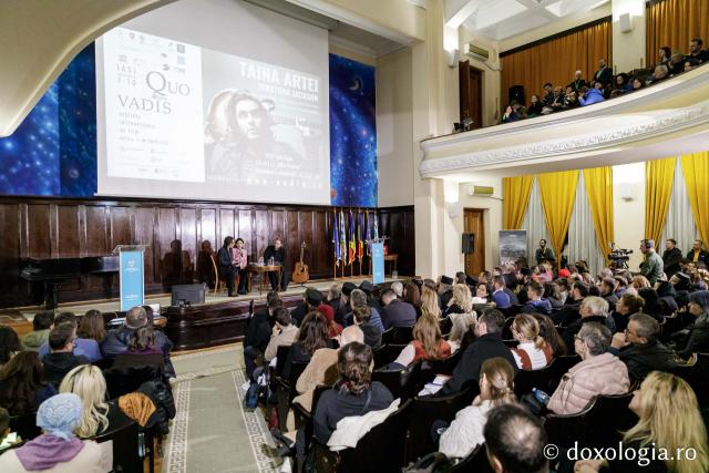Conferință Jonathan Jackson (actor din SUA), Aula Magna Mihai Eminescu (Universitatea Al. I. Cuza Iași)
