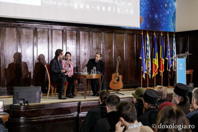 Conferință Jonathan Jackson (actor din SUA), Aula Magna Mihai Eminescu (Universitatea Al. I. Cuza Iași)