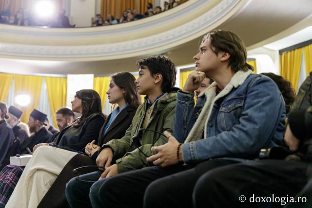 Conferință Jonathan Jackson (actor din SUA), Aula Magna Mihai Eminescu (Universitatea Al. I. Cuza Iași)