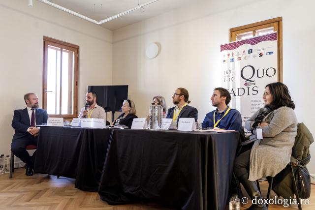 Dialogul pe tema „Etica și Estetica în film” / Foto: Oana Nechifor