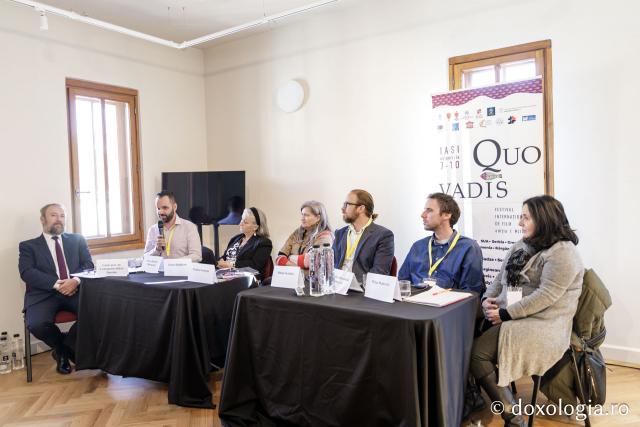 Dialogul pe tema „Etica și Estetica în film” / Foto: Oana Nechifor