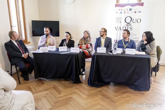 Dialogul pe tema „Etica și Estetica în film” / Foto: Oana Nechifor