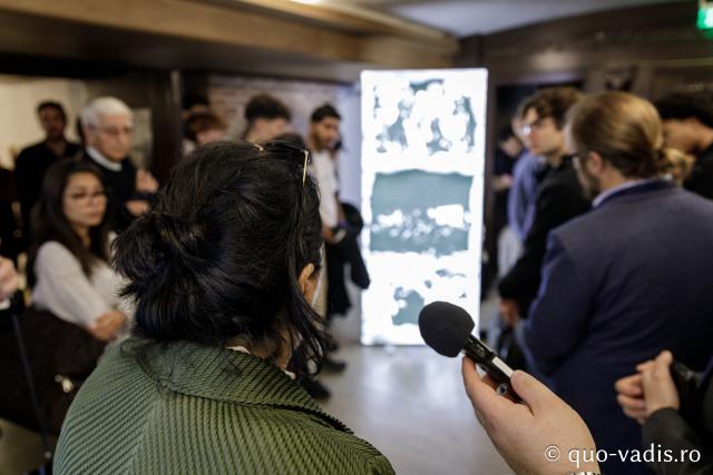 Vernisajul Expoziției de fotografii „Reîncadrând spațiul. Filmul ca istorie.” / Foto: Oana Nechifor