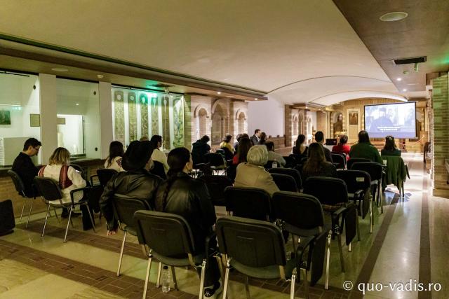 Conferința Elemente de expresie creștină prezente în filme neașteptate / Foto: Oana Nechifor