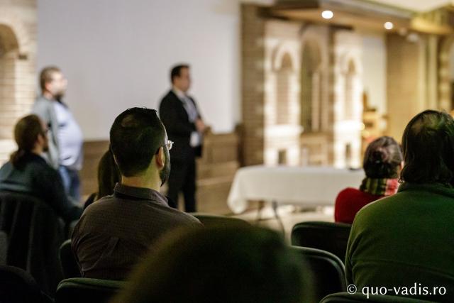 Conferința Elemente de expresie creștină prezente în filme neașteptate / Foto: Oana Nechifor