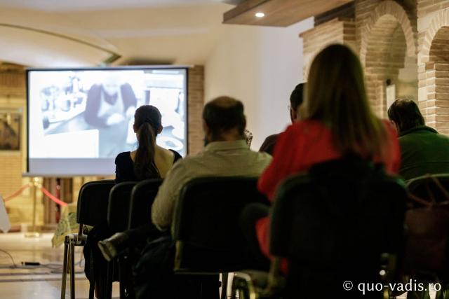 Conferința Elemente de expresie creștină prezente în filme neașteptate / Foto: Oana Nechifor
