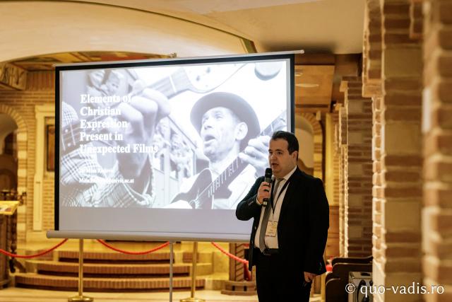 Conferința Elemente de expresie creștină prezente în filme neașteptate / Foto: Oana Nechifor
