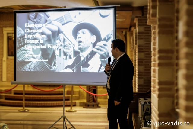 Conferința Elemente de expresie creștină prezente în filme neașteptate / Foto: Oana Nechifor