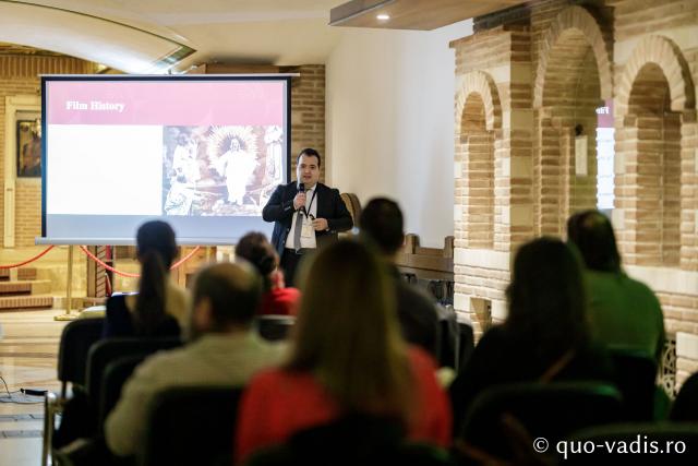 Conferința Elemente de expresie creștină prezente în filme neașteptate / Foto: Oana Nechifor