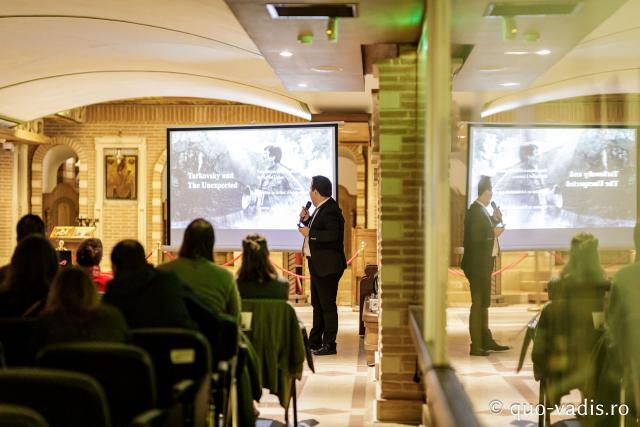 Conferința Elemente de expresie creștină prezente în filme neașteptate / Foto: Oana Nechifor