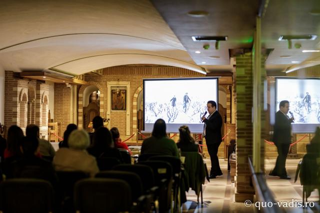 Conferința Elemente de expresie creștină prezente în filme neașteptate / Foto: Oana Nechifor