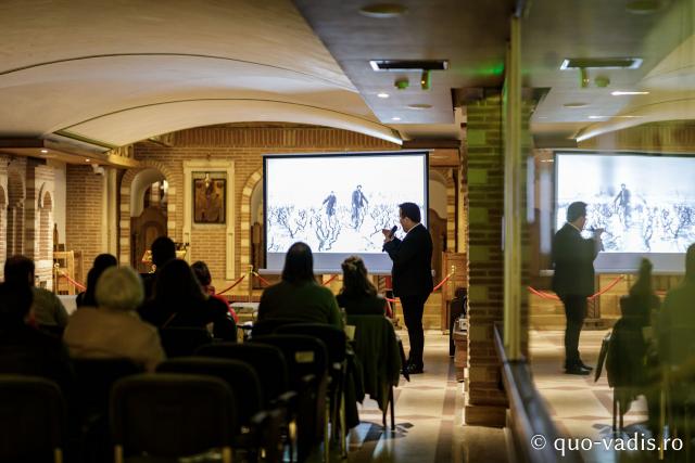 Conferința Elemente de expresie creștină prezente în filme neașteptate / Foto: Oana Nechifor
