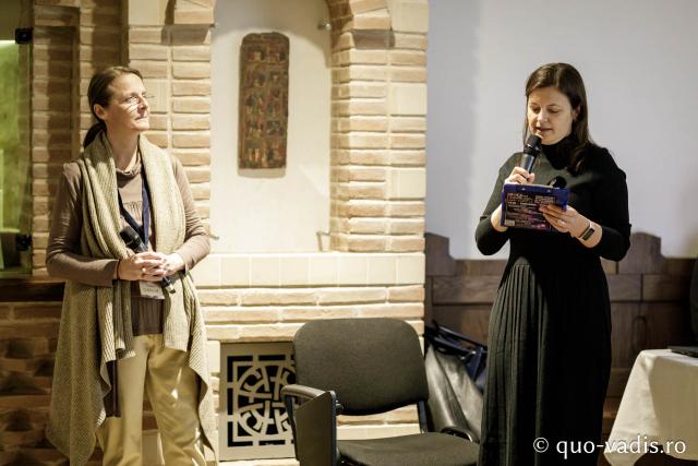 Proiecția filmelor În căutarea Cernăuțiului lui Ciprian și Părintele Iraclie Porumbescu / Foto: Oana Nechifor