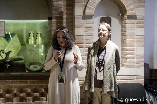 Proiecția filmelor În căutarea Cernăuțiului lui Ciprian și Părintele Iraclie Porumbescu / Foto: Oana Nechifor