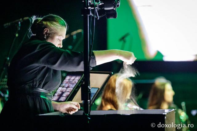 Concertul vocal-simfonic și animație în nisip – „Poveste despre noi” / Foto: Oana Nechifor