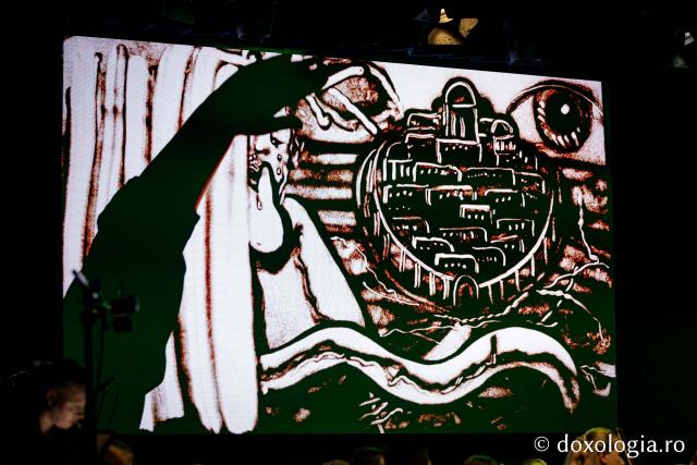 Concertul vocal-simfonic și animație în nisip – „Poveste despre noi” / Foto: Oana Nechifor