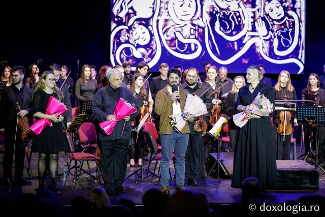 Concertul vocal-simfonic și animație în nisip – „Poveste despre noi” / Foto: Oana Nechifor