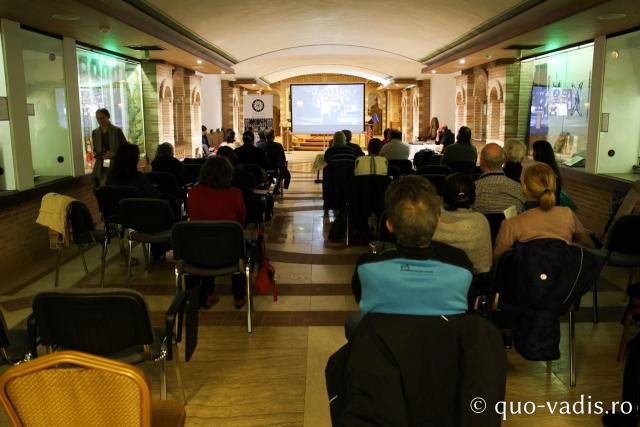 Proiecția filmului Culorile Lui / Foto: Radu Afloarei