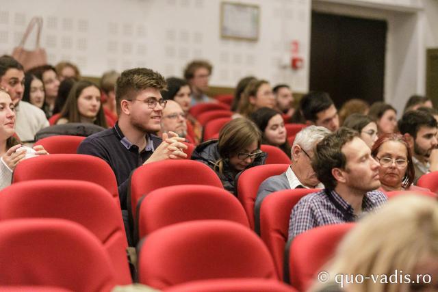 Proiecția filmului „Alexandra” / Foto: pr. Silviu Cluci