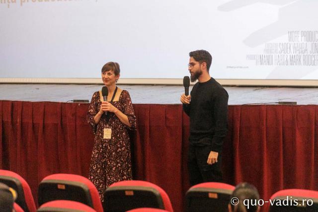 Proiecția filmului „Cei 21”. Producător: Mandi Hart / Foto: pr. Silviu Cluci