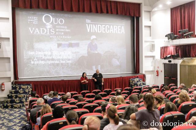 Proiecția filmului „Vindecarea”. Regizor: Ivan Jović / Foto: pr. Silviu Cluci