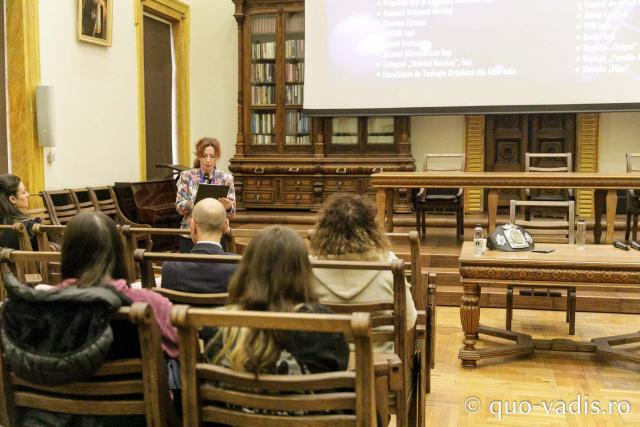 Proiecția filmului „Ter Chono. O poveste mongolă” / Foto: pr. Silviu Cluci