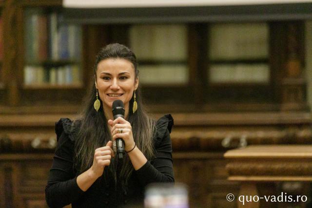 Proiecția filmului „Ter Chono. O poveste mongolă” / Foto: pr. Silviu Cluci