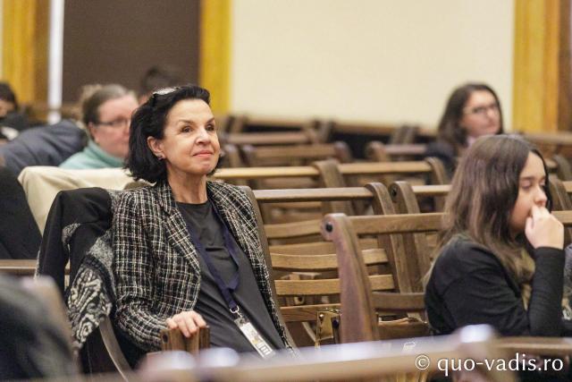 Proiecția filmului „Ter Chono. O poveste mongolă” / Foto: pr. Silviu Cluci