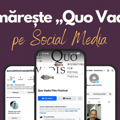 #QuoVadis: Festivalul Internațional de Film este acum și pe Social Media!