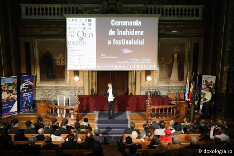 „Quo Vadis”, ziua a IV-a: filme, conferință și Ceremonia de închidere a festivalului